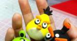 Angry Birds de pâte à modeler, oiseau rouge (master class)